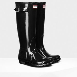 Hunter Boots with Socks